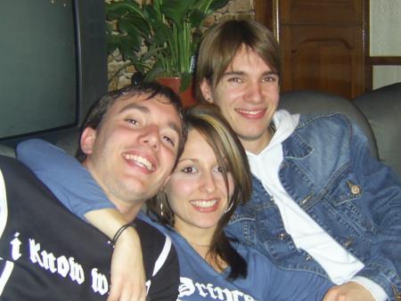 Micka, Caro et Chris